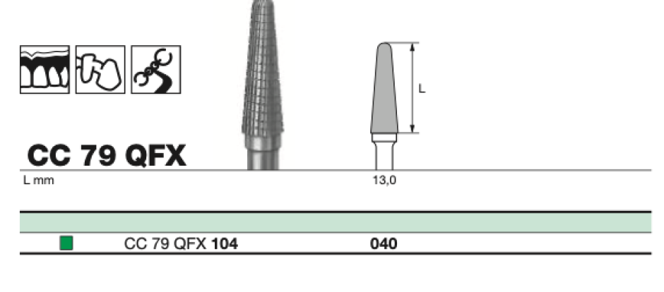 Бор твс D+Z / CC 79 QFX 104.040 лабораторный